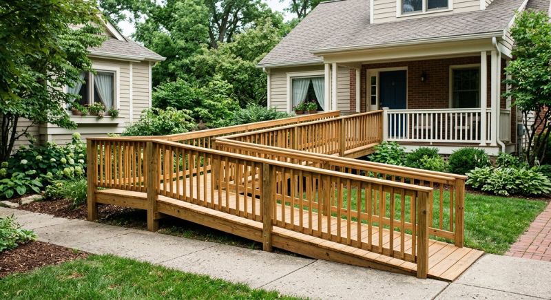 Wood Ramp Construction in Wilmington, NC